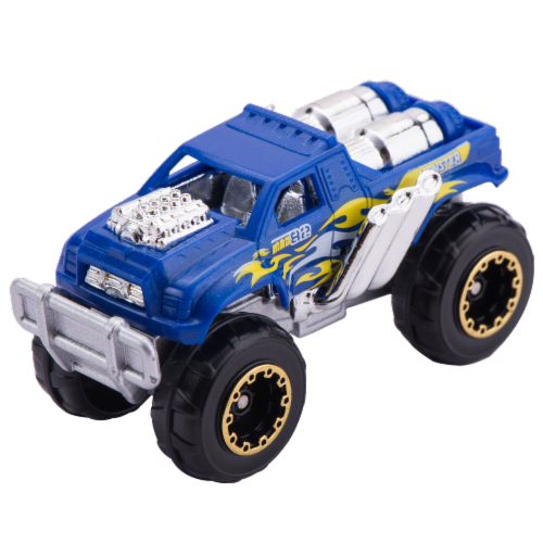 Zuru Metal Machines Road Rampage Vehicle Track Set Perspective: back