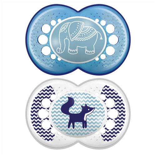 MAM 16 months+ Silicone Toddler Pacifiers Perspective: back