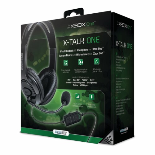 X Talk One Wired Gaming Headset with Microphone for Xbox One Black 1 Kroger