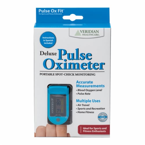 SmartHeart Fingertip Pulse Oximeter 1 Each 11-50D Perspective: back