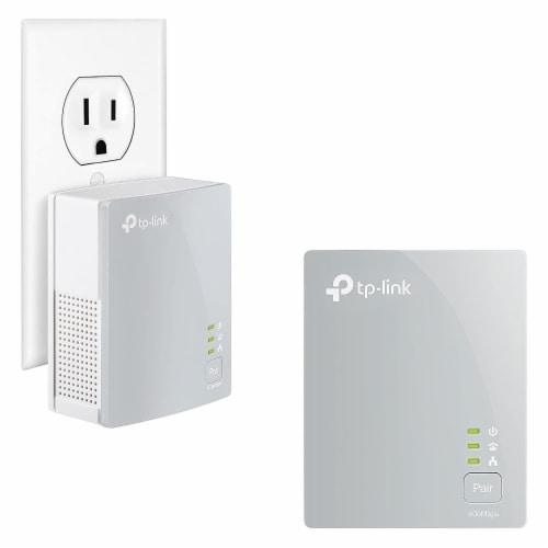 TP-LINK Nano Powerline Adapter Starter Kit Perspective: back