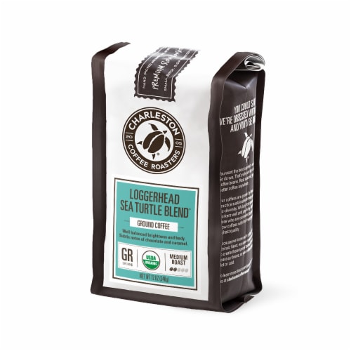 Charleston Coffee Roasters Loggerhead Sea Turtle Blend® Perspective: back