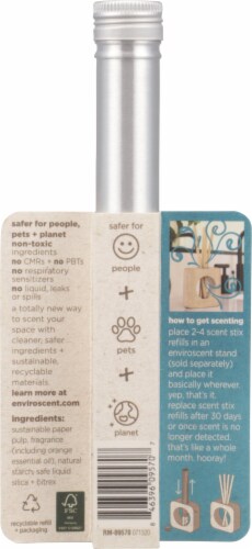 Enviroscent Spring Water + Lotus Scent Stix with Stand Perspective: back