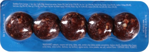 Circ Bites Chocolate Brownie High Protein Energy Bar Perspective: back