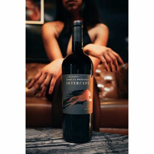 Charles Woodson's Intercept Paso Robles Red Blend 750 ml Perspective: back