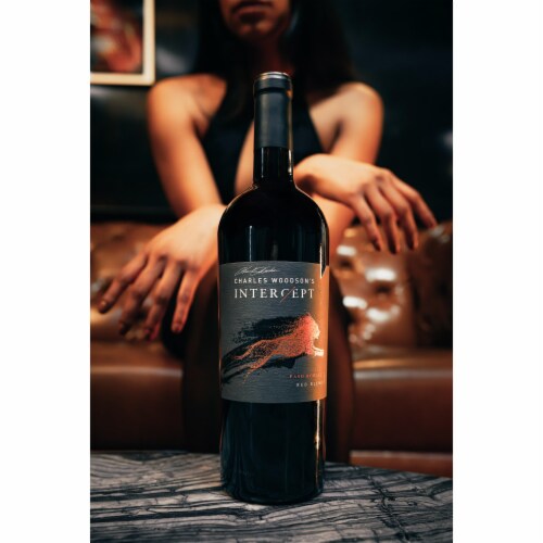 Charles Woodson's Intercept Paso Robles Red Blend 750 ml Perspective: back
