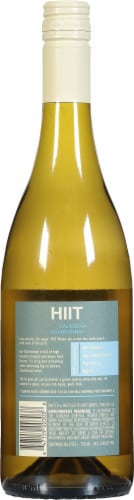 HIIT Chardonnay California Low Calorie White Wine Perspective: back