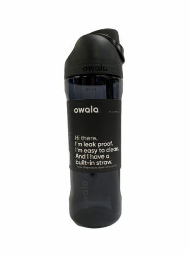 Owala Tritan Water Bottle - Black Perspective: back