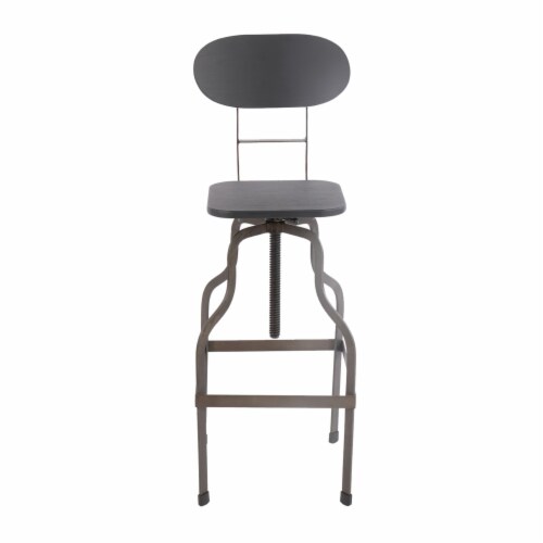 Industrial style swivel bar stools discount