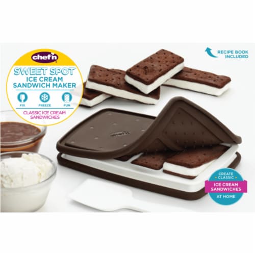 Chef n Sweet Spot Ice Cream Sandwich Maker Set of 2 Gift for Family Fun and Parties Set Pick n Save
