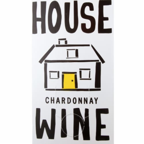 House Wine Chardonnay White Wine Perspective: back