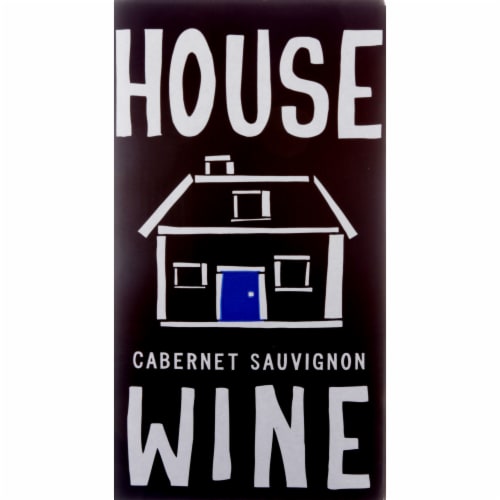 House Wine Cabernet Sauvignon Chile Red Wine Perspective: back