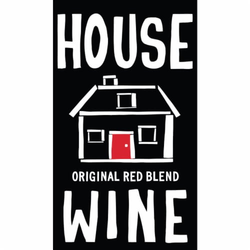 House Wine Original Red Blend Red Wine Perspective: back