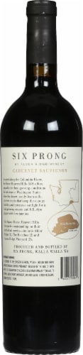 Six Prong Cabernet Sauvignon Perspective: back
