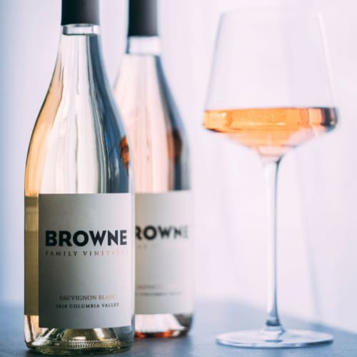 Browne Bitner Estate Sauvignon Blanc Perspective: back