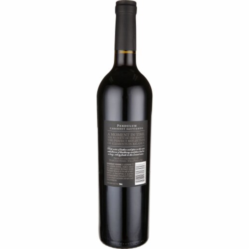 Pendulum Cabernet Sauvignon Washington Red Wine Perspective: back