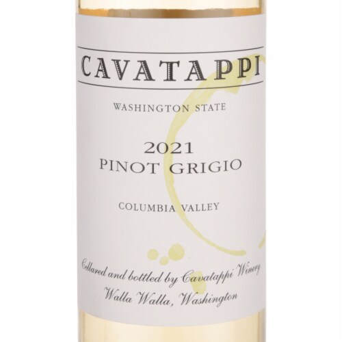 Cavatappi Pinot Grigio Washington White Wine Perspective: back