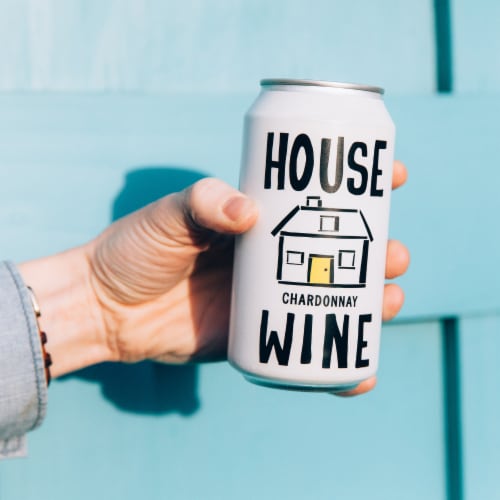 House Wine Chardonnay White Wine Perspective: back