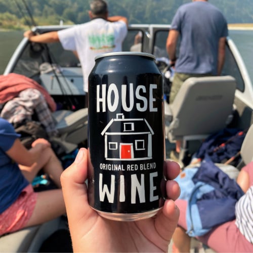 House Wine Original Red Blend Perspective: back