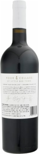 Little Big Town 4 Cellars Cabernet Sauvignon Perspective: back