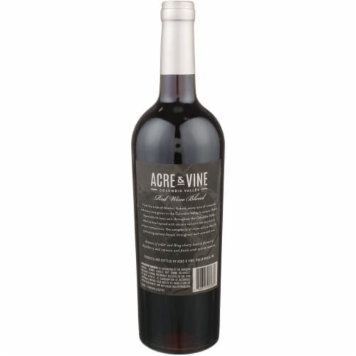 Acre & Vine Washington Red Wine Blend Perspective: back