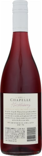 Ste Chapelle Huckleberry Red Wine Perspective: back