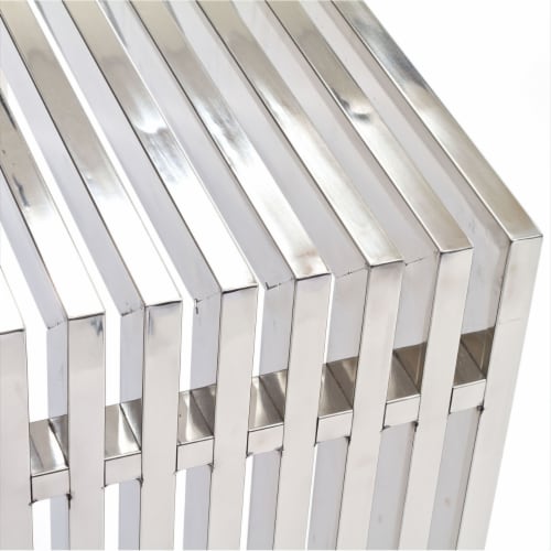 Gridiron Console Table Perspective: back