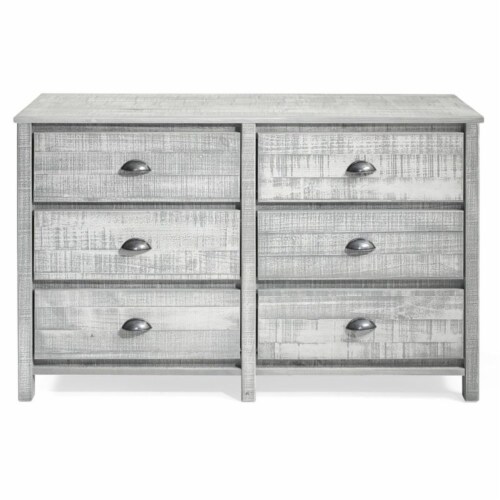 Rustic cheap gray dresser