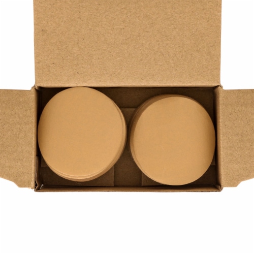 BHA 3" Gold Hook & Loop Sanding Discs, 50-Pack - Aluminum Oxide With Gold Stearate Coating For Load Resistance - For Woodworking, Automotive, Metalwork, And General Sanding - 40 Grit