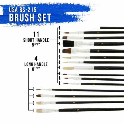 20 Piece Drawing, Sketch and Painting - Paper and Brush Accessory Pack Perspective: back