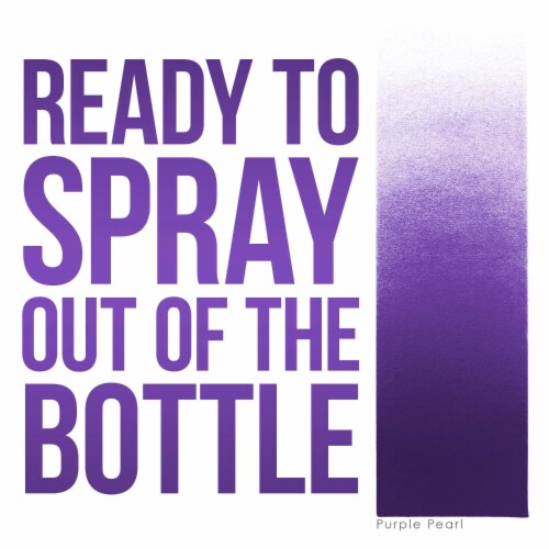 Purple Pearl, Pearlized Special Effects Acrylic Airbrush Paint, 8 oz. Perspective: back