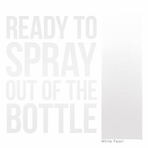 White Pearl, Pearlized Special Effects Acrylic Airbrush Paint, 8 oz. Perspective: back