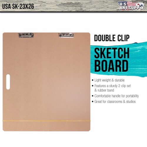 Artist Sketch Tote Board - Great for Classroom, Studio or Field Use (23 x26  ), 23”x 26” - Kroger