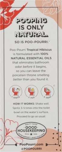 Poo-Pourri® Before•You•Go Toilet Spray - Tropical Hibiscus Perspective: back