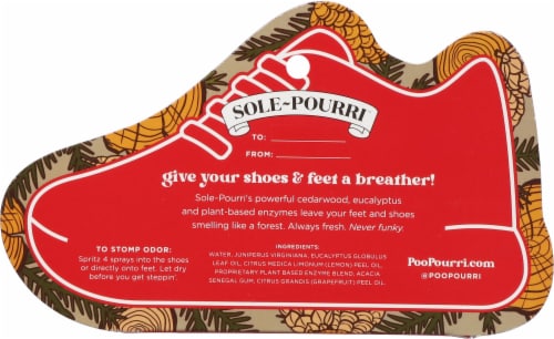 Sole-Pourri™ Foot and Shoe Spray Perspective: back