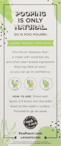 Poo-Pourri® Bamboo Rain Toilet Spray Perspective: back