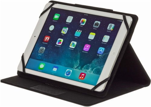 M-Edge Stealth 360 iPad Case - Black Perspective: back