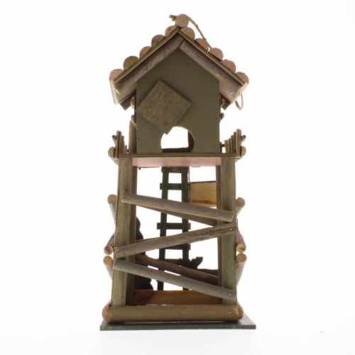 Zingz & Thingz Ranger Station Birdhouse Perspective: back