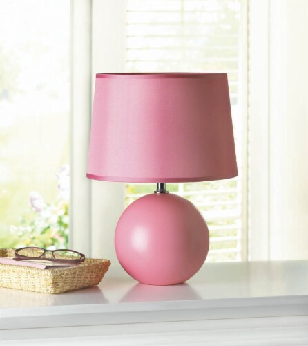Pink Round Base Table Lamp 1 Fred Meyer