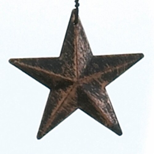 Summerfield Terrace 10018632 26 in. Bronze Stars Wind Chimes Perspective: back
