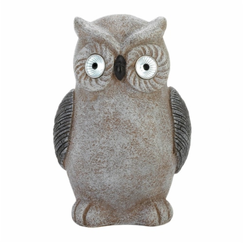 Summerfield Terrace 10018863 Solar Owl Statue Perspective: back