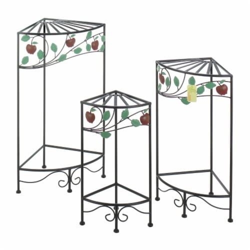 Summerfield Terrace 10018971 Country Apple Plant Stand Set Perspective: back