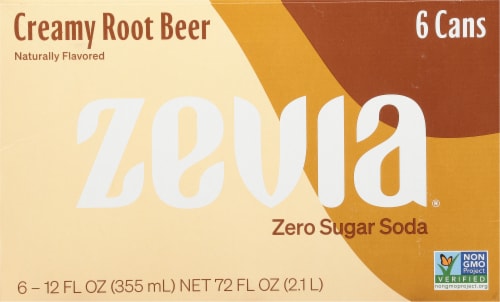 Zevia® Zero Calorie Creamy Root Beer Perspective: back