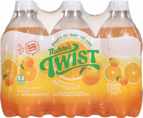 Nature's Twist® Sugar Free Original Orangeade Drink Perspective: back