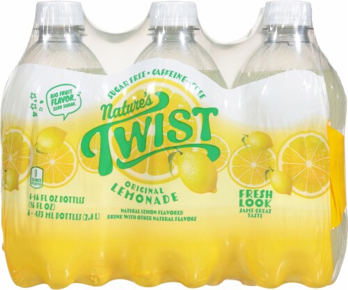 Nature's Twist Sugar Free Lemonade Perspective: back