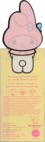 The Creme Shop® My Melody™ Strawberry Banana Macaron Lip Balm Perspective: back