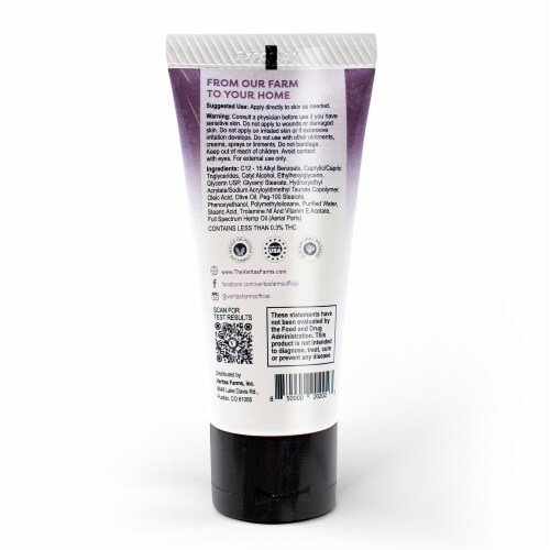 Veritas Farms™ Unscented Sports Cream Perspective: back