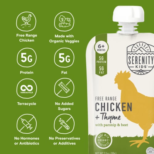 Free Range Chicken Thyme Perspective: back