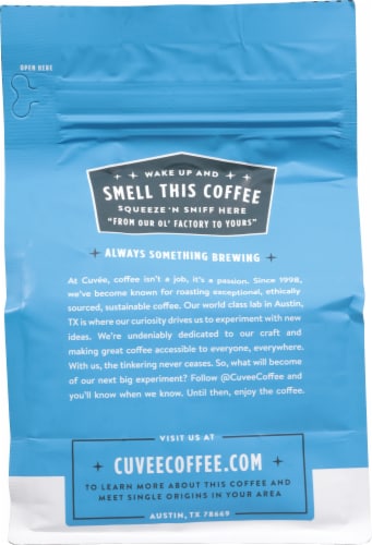 Cuvee® Colombia Medium Roast Whole Bean Coffee Perspective: back