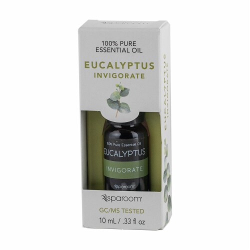 Eucalyptus Essential Oil 10 mL / 0.34 oz. Perspective: back